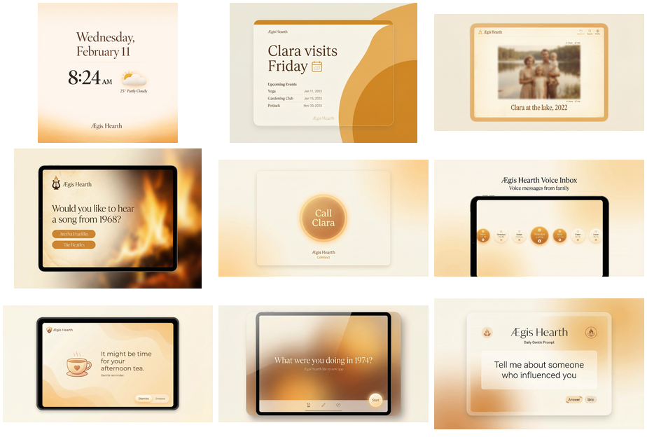 Grid of Atlas app screens: Animal Sounds, Bubble Pop, Busy Board, Music Graph, and more