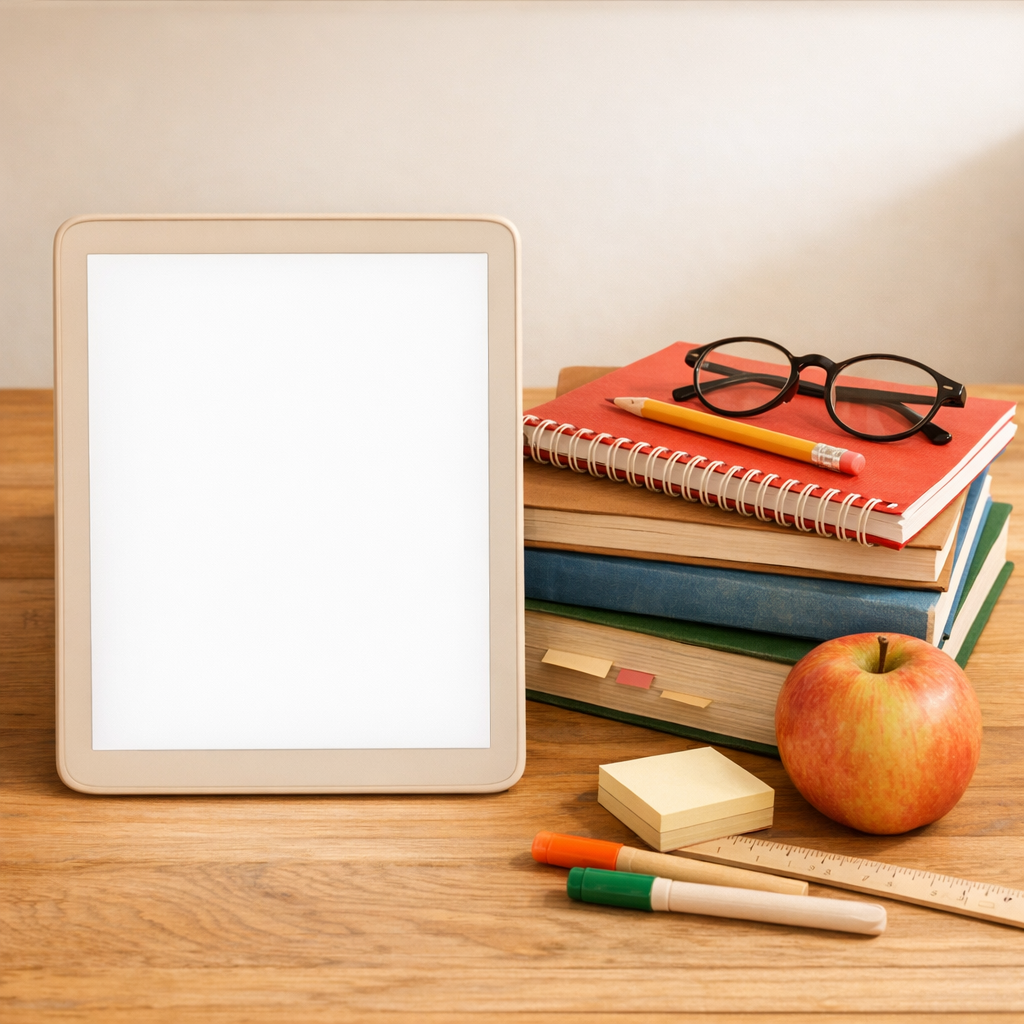 Ægis beside educational materials — Inquiry Institute context